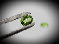 Peridot pair 2 pcs. 2.28 ct 8x6 mm