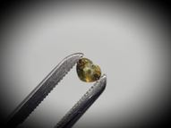 Unheated brownish-green sapphire pair 0.80 ct 4 mm