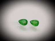 Emerald pair 1.33 ct 7х5 mm