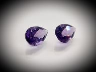 Amethyst pair 5.73 ct 12x8 mm