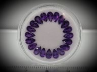 Amethysts 3.78 ct 20 pcs. 5x3 mm