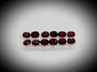 Unheated red sapphires set 1.80 ct 12 pcs