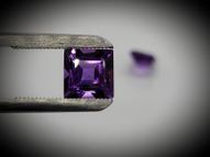 Amethyst pair 4.70 ct 8х8 mm