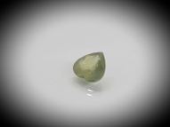 Unheated greenish-yellow sapphire Heart 1.20 ct 7 mm