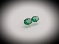 Emerald pair 0.97 ct 6х4.6 mm