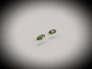 Alexandrite pair 0.16 ct 3.9x1.8 mm