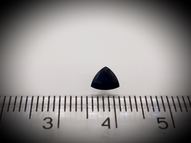 Dark blue sapphire 0.58 ct 5.5x4.5 mm