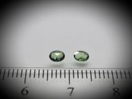 Alexandrite pair 0.29 ct 4x3 mm