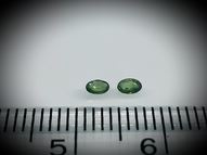 Alexandrite pair 0.10 ct 3 x 2 mm