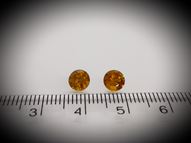 Sphene titanite pair 1.37 ct 5.5 mm