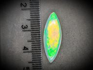 Multicolor opal 3.65 ct 23.7 х 8.4 mm