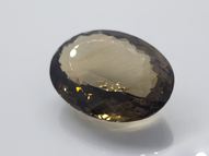 Smoky quartz 72.79 ct 33.6x24.4 mm